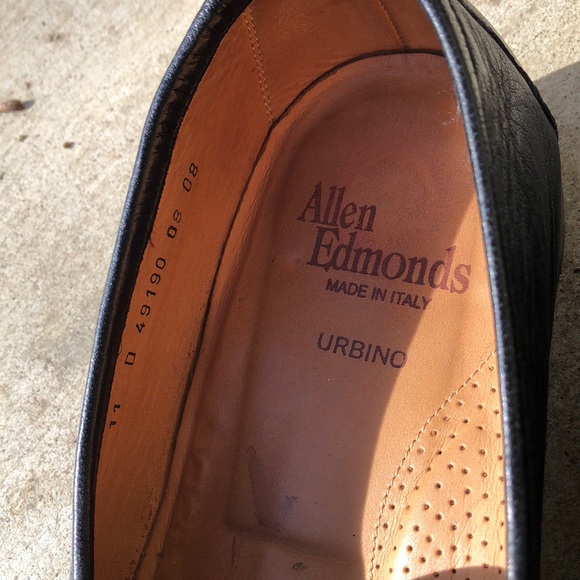 Worn Vintage Allen Edmonds Urbino Italian Loafer - Picture 5 of 5
